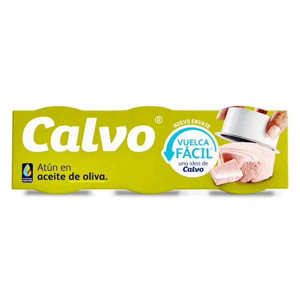 Atún en aceite de oliva Calvo 3 x 52 g 2