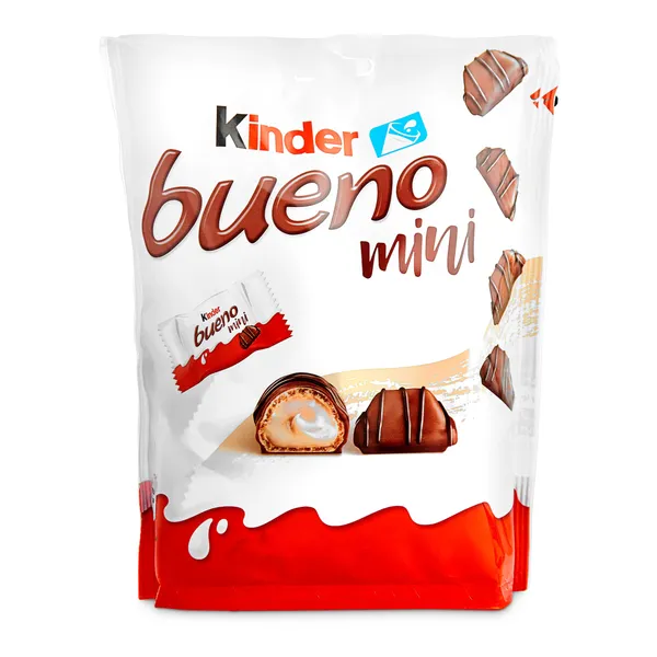 Mini barritas de chocolate con leche y avellanas Kinder bolsa 108 g 2