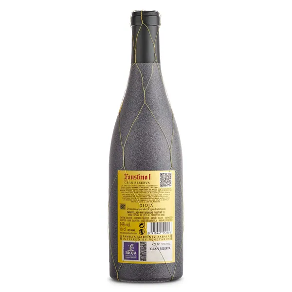 Vino tinto gran reserva D.O. Rioja Faustino botella 75 cl 2