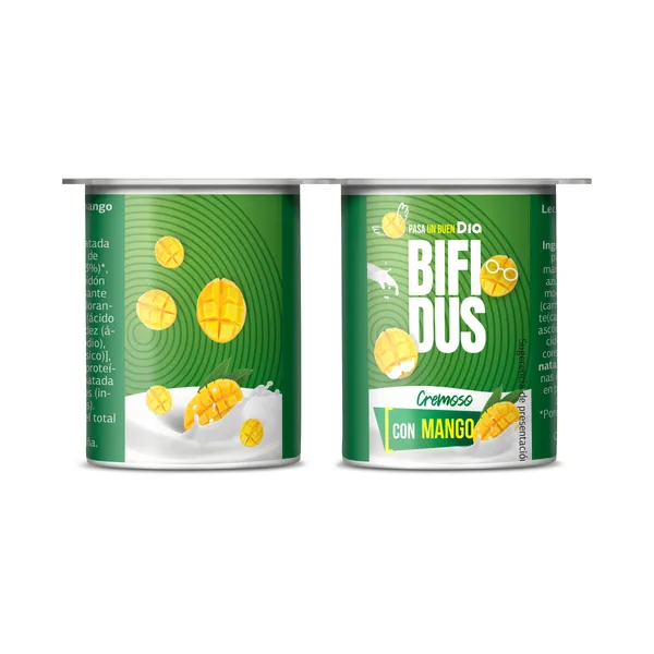 Bífidus con mango Dia 4 x 125 g 2