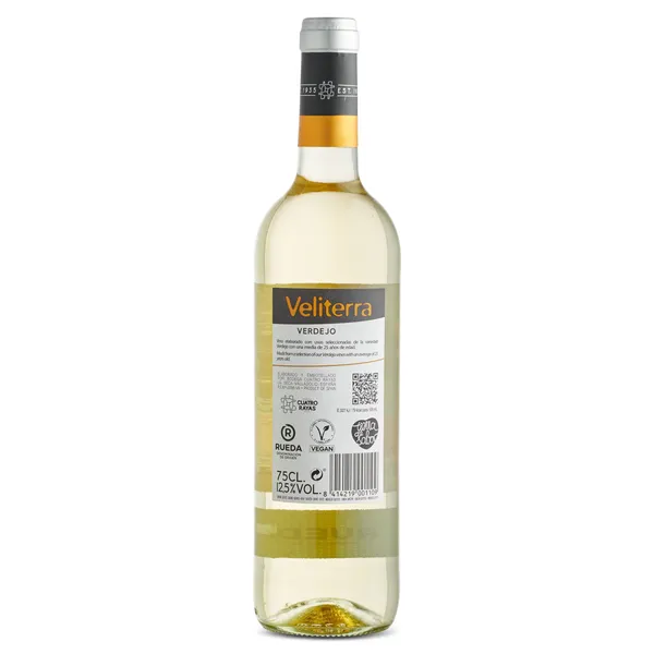 Vino blanco verdejo D.O. Rueda Veliterra 75 cl 3