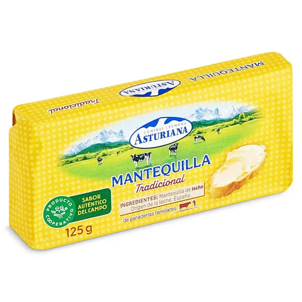 Mantequilla tradicional Asturiana 125 g 3