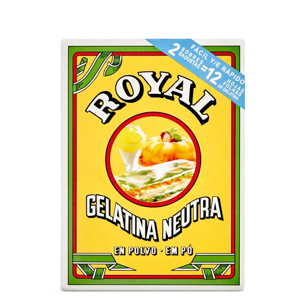 Gelatina neutra en polvo Royal caja 20 g 2