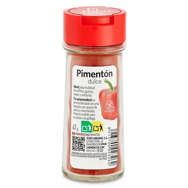 Pimentón dulce Carmencita 47 g 2