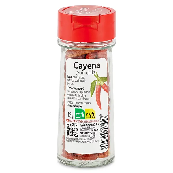 Cayena guindillas Carmencita 16 g 2