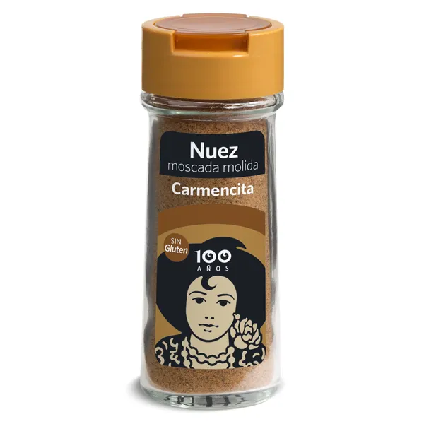 Nuez moscada molida Carmencita frasco 50 g