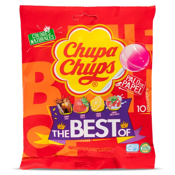 Caramelos con palo Chupa Chups 120 gr 2