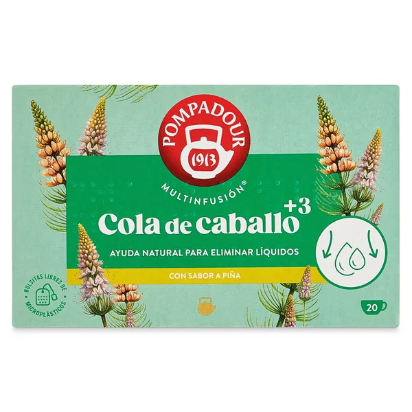 Infusión de cola de caballo Pompadour 20 unidades 2