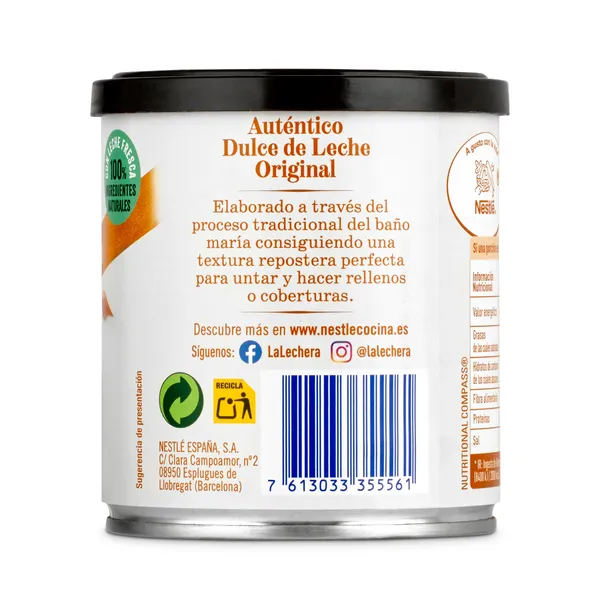 Dulce de leche La lechera lata 397 g 3