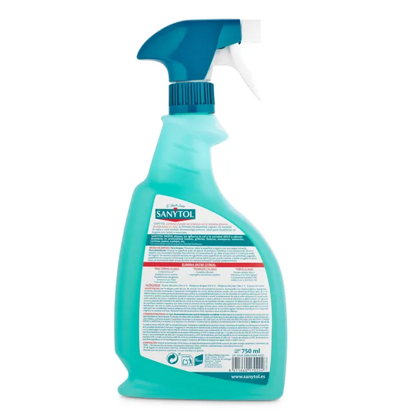 Desinfectante para baños Sanytol 750 ml 3