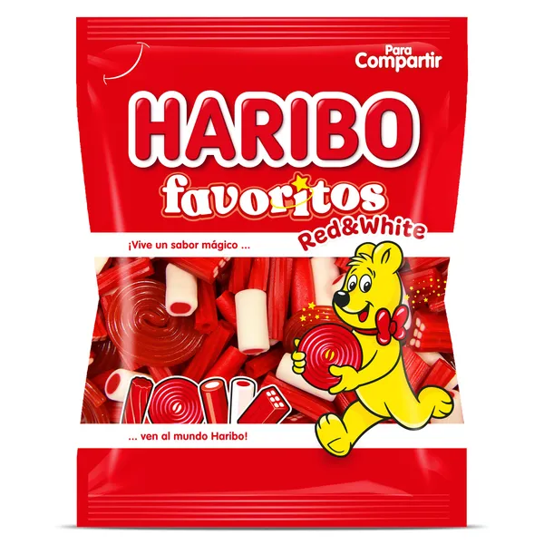 Golosinas favoritos red&white Haribo bolsa 150 g 2