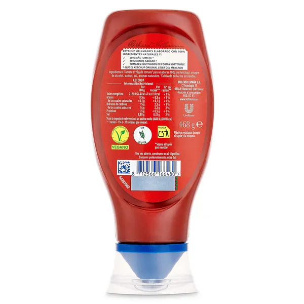 Ketchup Hellmann's 468 g 3