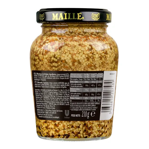Mostaza a la antigua Maille 210 g 3