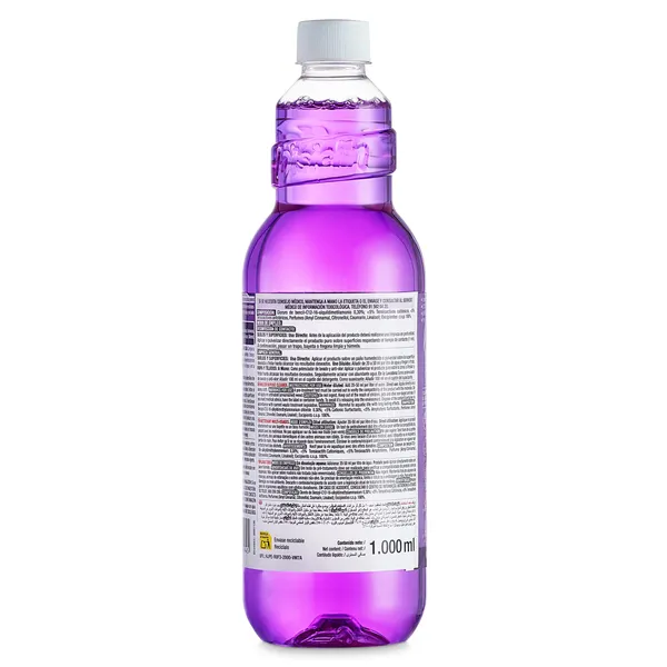 Limpiador multiusos desinfectante lavanda Disiclin 1 L 3