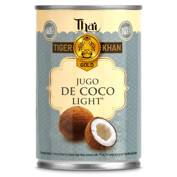 Jugo de coco light Tiger Khan 400 g 2