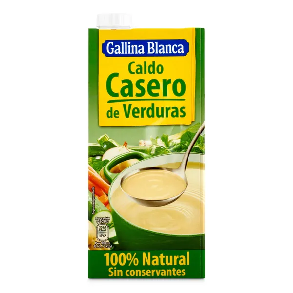 Caldo casero de verduras Gallina Blanca brik 1 L 2