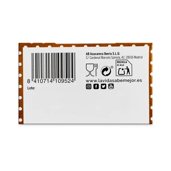 Azúcar moreno integral en terrones Azucarera caja 500 g 4