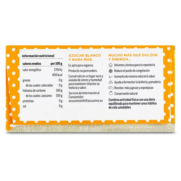 Azúcar blanco en terrones Azucarera caja 500 g 3