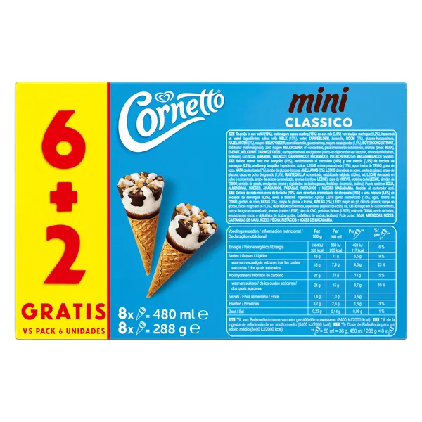 Cornetto mini 8 x 36 g 3