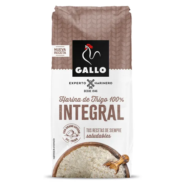Harina de trigo integral Gallo 1 Kg 2