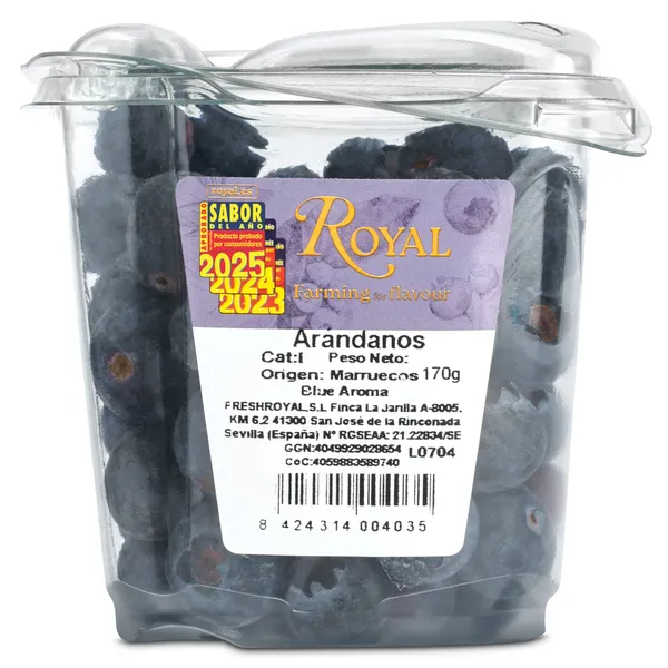 Arándanos vaso 170 g 2