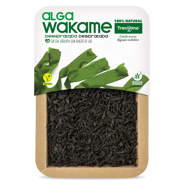 Alga wakame 100% natural Trevijano 50 g