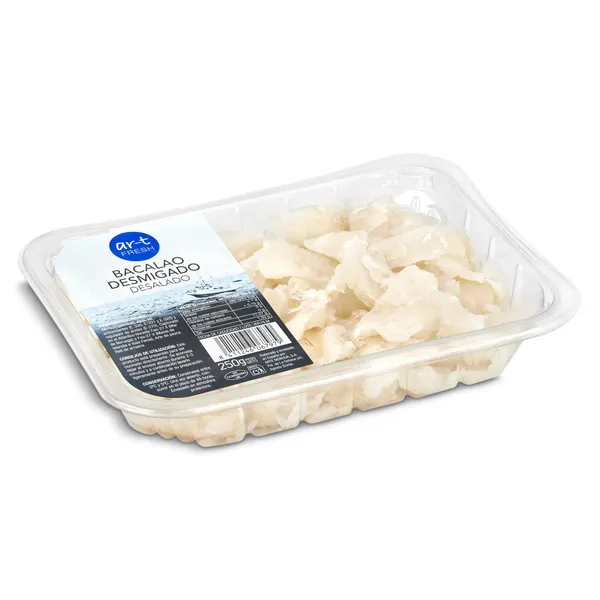 Bacalao desmigado desalado Dimar bandeja 250 g