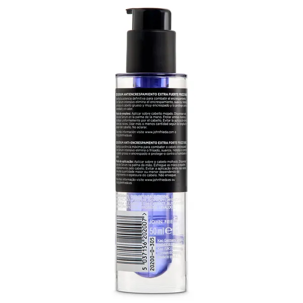 Serum antiencrespamiento extrafuerte Frizz ease bote 50 ml 2