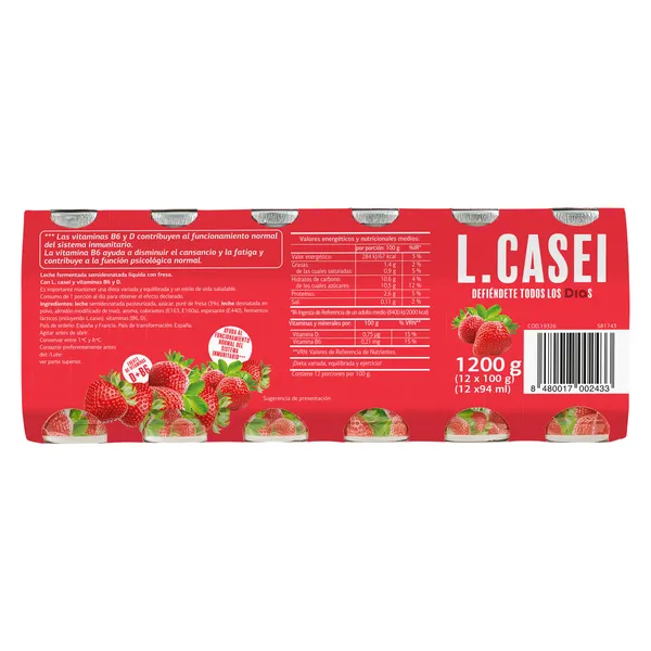 L-Casei fresa Dia 12 x 100 g 4