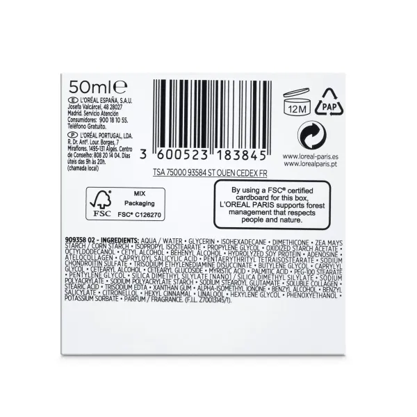 Crema hidratante antiarrugas 35+ L'Oréal frasco 50 ml 4