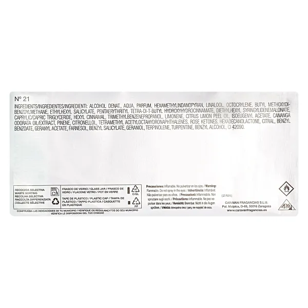 Colonia N.º 21 Caravan frasco 150 ml 2