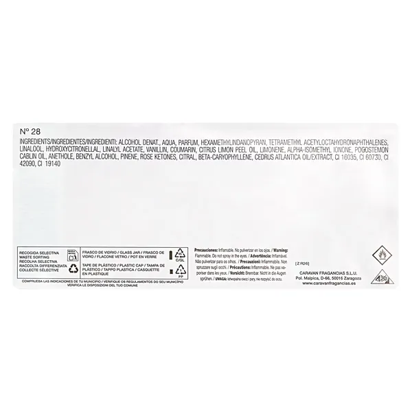 Colonia N.º 28 Caravan frasco 150 ml 2