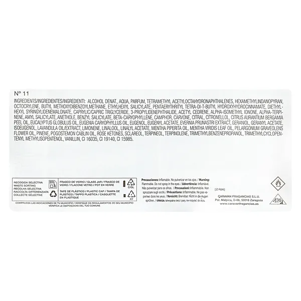 Colonia N.º 11 Caravan frasco 150 ml 2