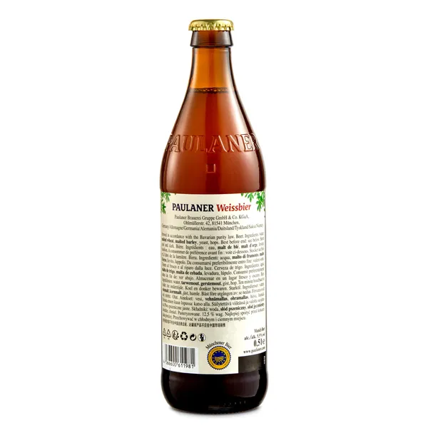 Cerveza de trigo Paulaner 50 cl 3