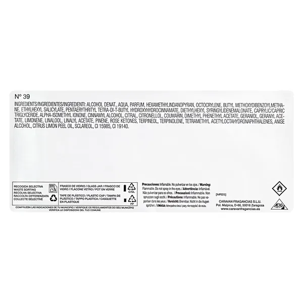 Colonia N.º 39 Caravan frasco 150 ml 2