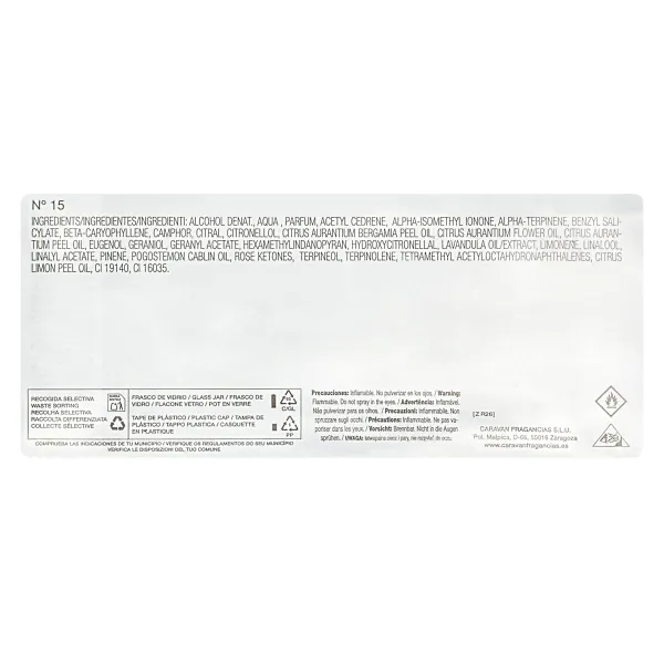 Colonia N.º 15 Caravan frasco 150 ml 2