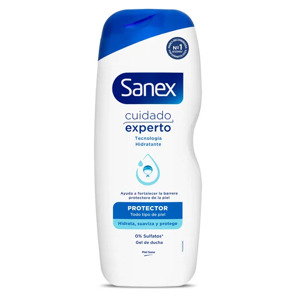 Gel de ducha cuidado experto Sanex 600 ml 2