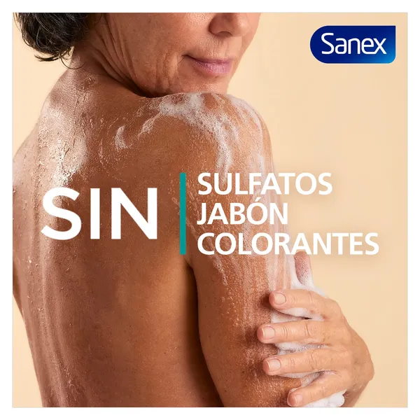 Gel de ducha neutro Sanex 600 ml 4