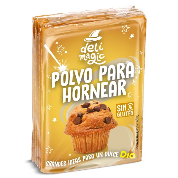 Preparado para hornear en polvo Delimagic de Dia sobre 90 g