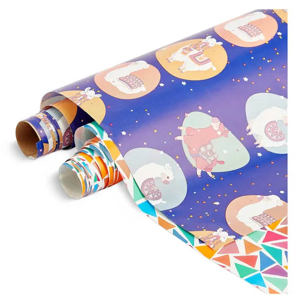 Papel de regalo fantasía rollo 2 mt (modelos diferentes) 3
