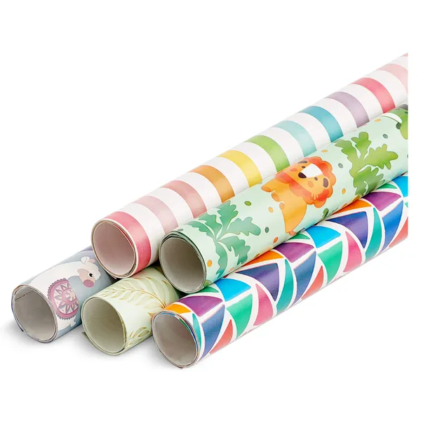 Papel de regalo fantasía rollo 2 mt (modelos diferentes) 4