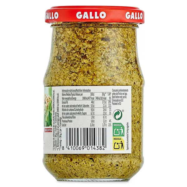 Pesto Gallo frasco 190 g 3