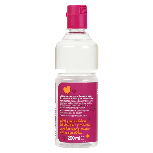 Edulcorante líquido Dia botella 200 ml 2