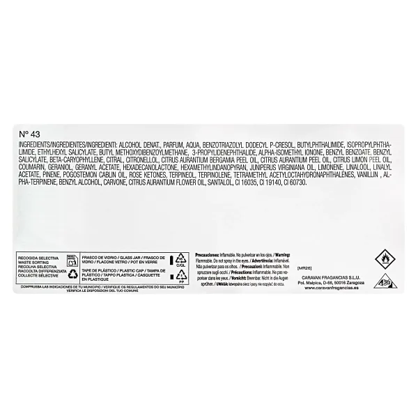 Colonia N.º 43 Caravan frasco 150 ml 2