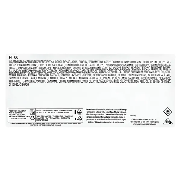 Colonia N.º 66 Caravan frasco 150 ml 2