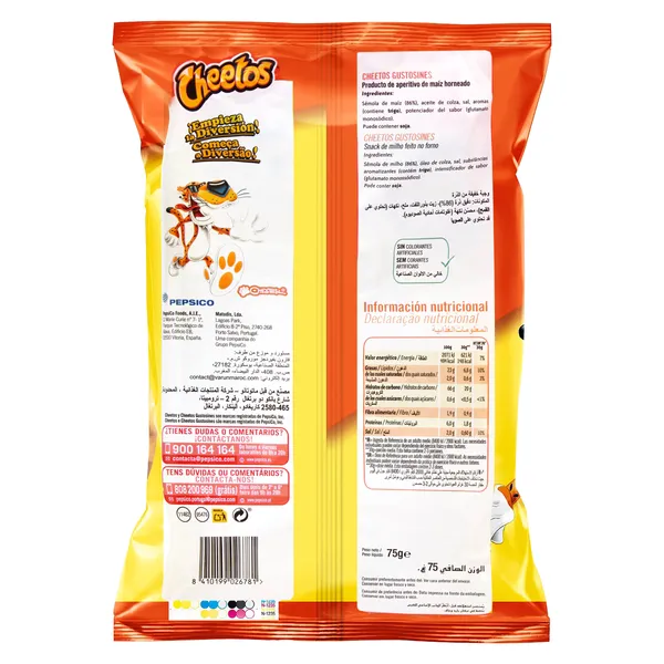 Cheetos Gustosines 75 g 3