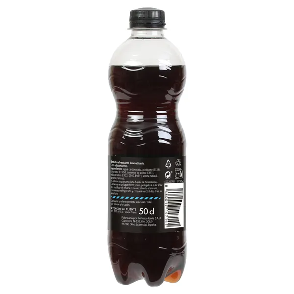 Refresco de cola zero Dia Hola Cola 500 ml 3