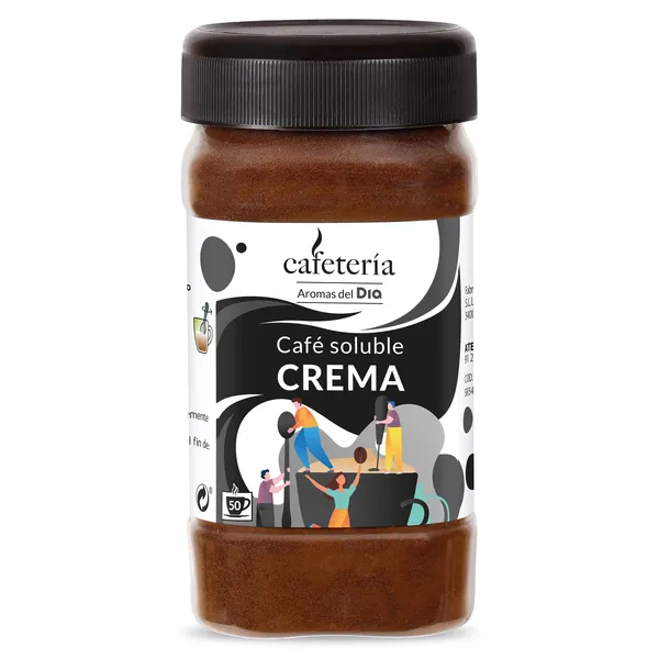 Café soluble crema Dia Cafetería 100 g 2
