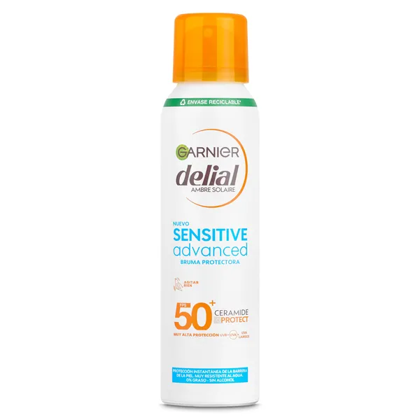 Bruma protectora solar sensitive advanced spf 50+ Delial spray 200 ml