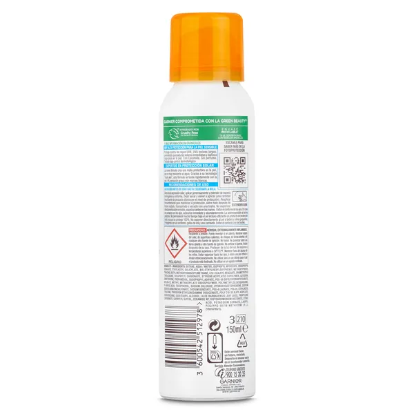 Bruma protectora solar sensitive advanced spf 50+ Delial spray 200 ml 2